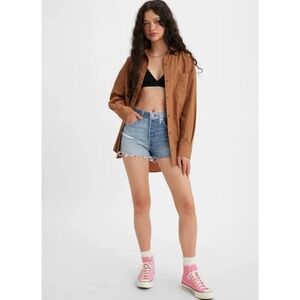 Levi's - Premium 501 Two Tone Indigo Wash Women’s Jean Shorts